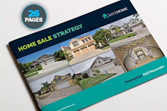 design real estate land property proposal deck, company executive summary slide