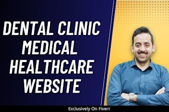 design a dental clinic website with CRM and an appointment booking system