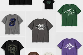 do unique streetwear tshirt designs mockups custom graphic tees sweatshirt logo