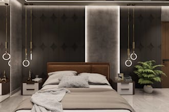 create modern bedroom design