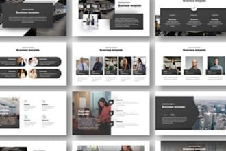 design editable healthcare presentation slides for clinics, fitness and wellness
