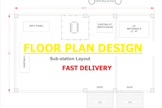 create clean 2d cad architectural and technical drawings