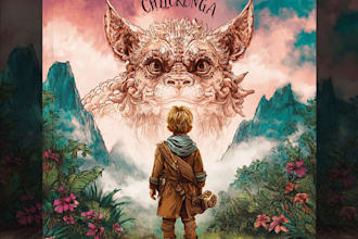 design children story book cover