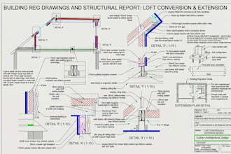 do building reg drawings and structural report loft conversion, extension