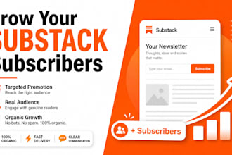 promote your substack newsletter, boost subscribers substack page link promotion