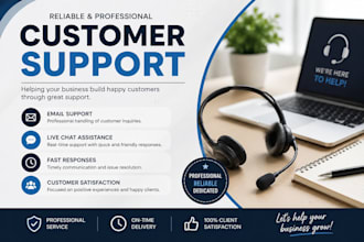handle customer support, live chat and email correspondence