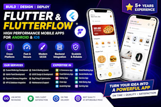 build flutterflow app, flutter flow and be flutterflow mobile app developer