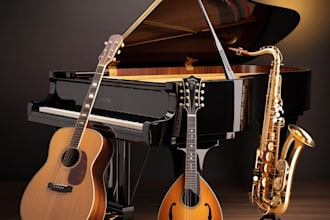 create professional instrumental music for your project