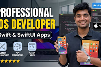 develop ios app and fix the bugs