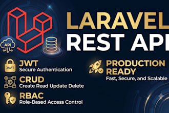 build secure laravel rest API for web and mobile apps