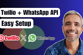 create ai chatbot automation, whatsapp automation with twilio API integration