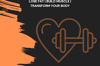 create a personalized workout program to lose fat and build muscle
