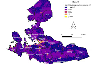create professional gis maps and spatial analysis