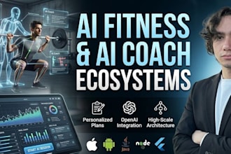 develop a fitness app with an ai coach for you
