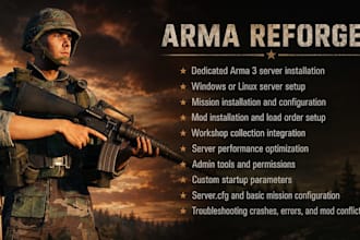 setup a dedicated arma 3 server or mission