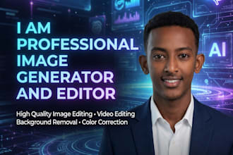 do ai image generation, high quality photo and video editing