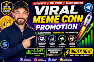 promote coin coin crypto, telegram promotion, token marketing, solana meme coin