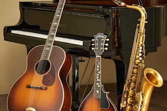 record high quality live instrument tracks for your song