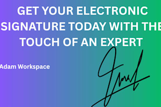 edit your handwritten signature to electronic signature
