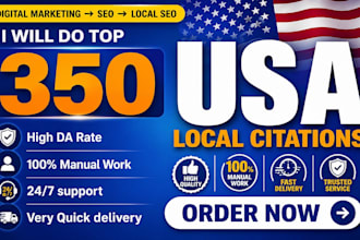 create350 USA business citation for local SEO