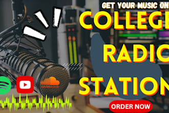 submit and promote your music to college radio stations and djs online channel