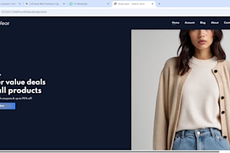 create a custom ecommerce website with nodejs and mongodb