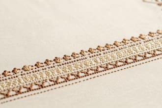 create custom handmade embroidery designs