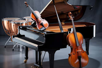 be your session instrumentalist for studio quality recordings