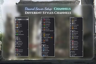 design and automate a professional discord server