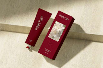 design luxury cosmetic boxes and product labels