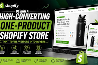 design a high converting one products
