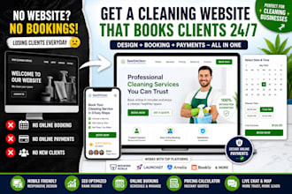 design duda dorik house office booking koala residental cleaning service website