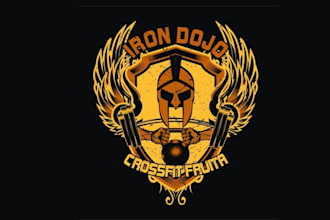 design sustainability crossfit gym brand logo