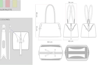 design bag and techpack ready for production