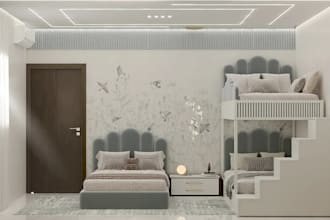 design custom 3d kids room, playroom, bedroom, modeling and realistic rendering