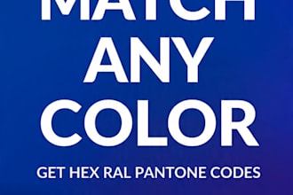 find exact paint color code from your photo in 24 hours