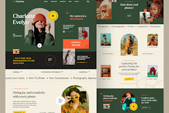 develop film, cinema streaming, podcast, videographer website portfolio website