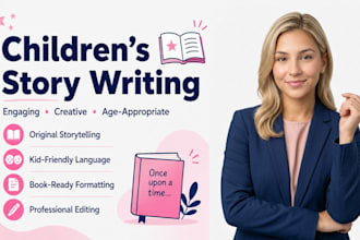 storybook writer for magical kids story writing editing