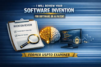 review your software or ai patent idea