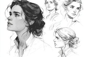 design unique fantasy characters for games or stories