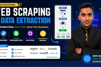 do web scraping and data extraction