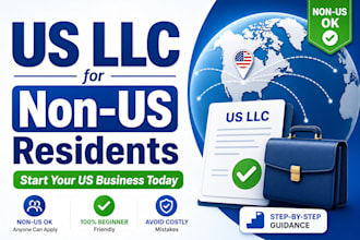 help non US residents register a US llc and understand the full process