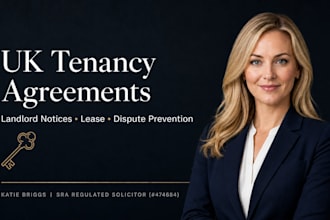 draft UK tenancy agreement or serve landlord legal eviction notice UK solicitor