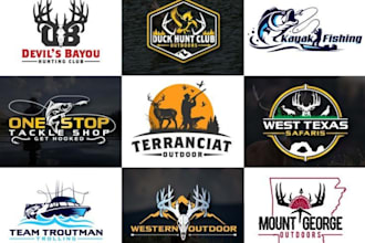 design adventure, outdoor, camping, mountain, hunting, hiking, travel logo