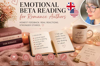 analyze your romance for emotional impact and booktok appeal