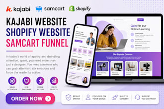 do kajabi website  samcart sales funnel landing page thrivecart clickfunnels