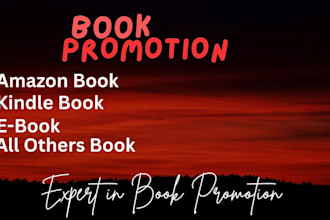 do book promotion and kindle marketing to increase your book sales fast