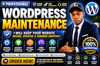 provide ultimate maintenance , security fix, and migrate wordpress
