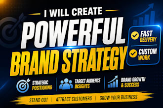 create a complete brand strategy and positioning for your business