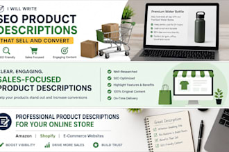 write SEO product descriptions
